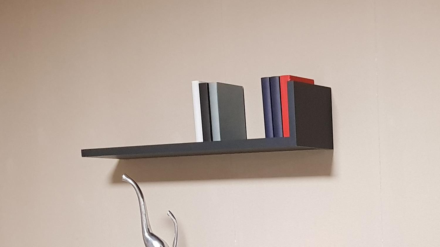 Bega Consult Wandboard Wandboard Bright Wandregal graphit mit 1 Ablage Länge 100 cm