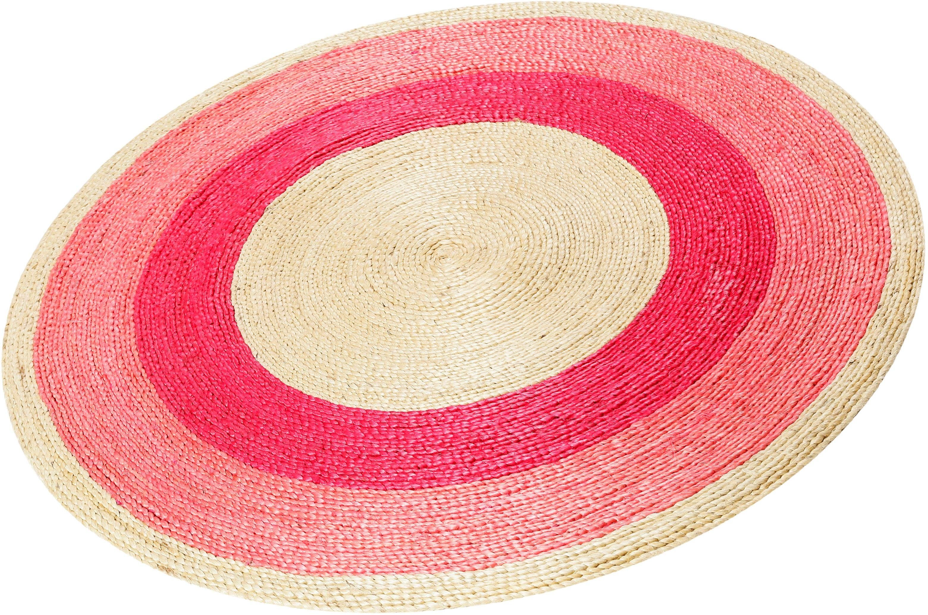 Esprit Teppich Beach House, rund, Höhe: 8 mm, Wohnzimmer. Reduzierter Preis € 59,00. Unverbindliche Preisempfehlung € 99,00