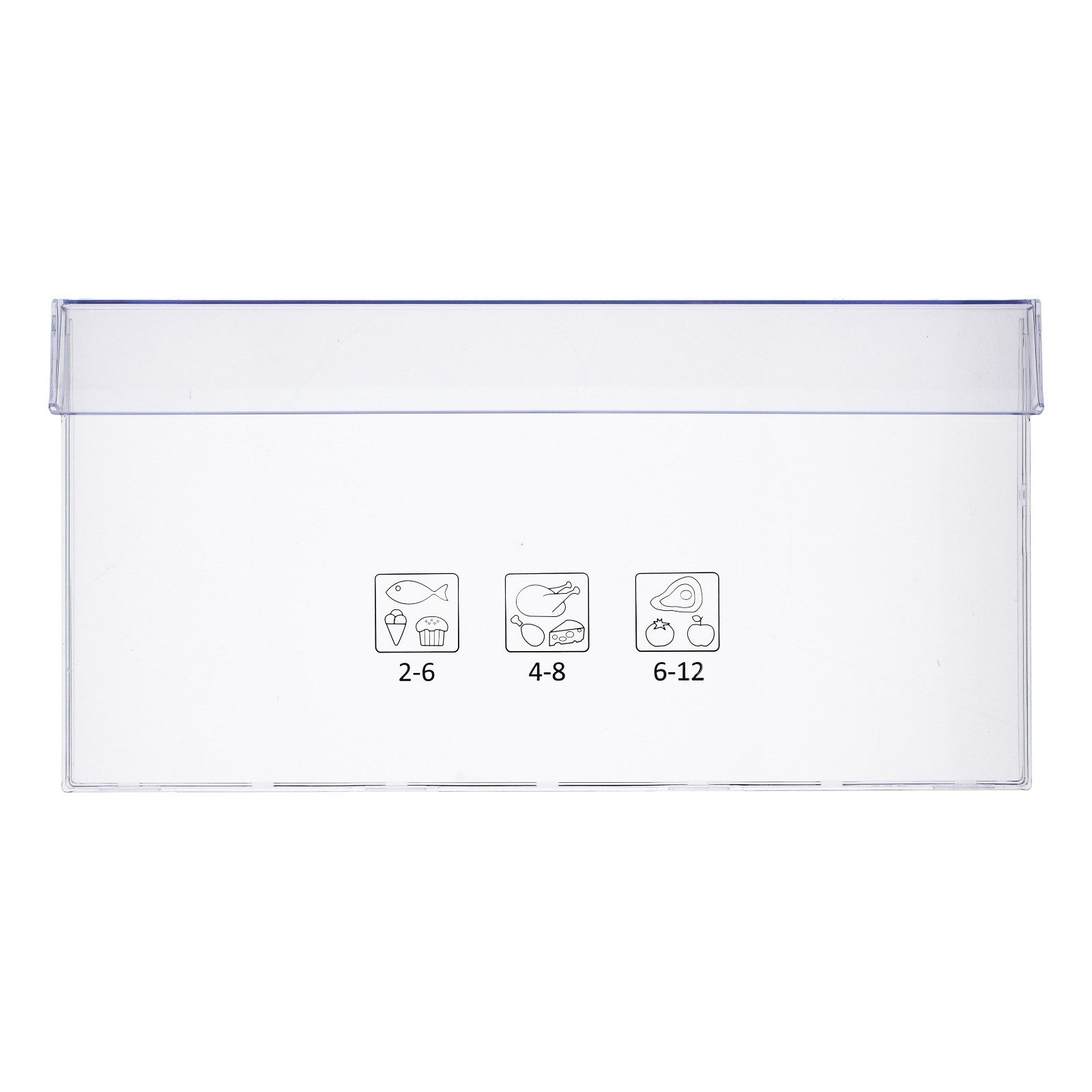 easyPART Schublade wie Beko 4652170200 Schubladenabdeckung beko, Kühlschrank / Gefrierschrank