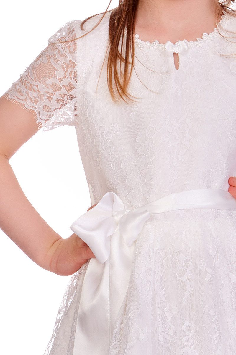 MarJo Dirndl Kinderdirndl 2tlg. - FILLINA - offweiß