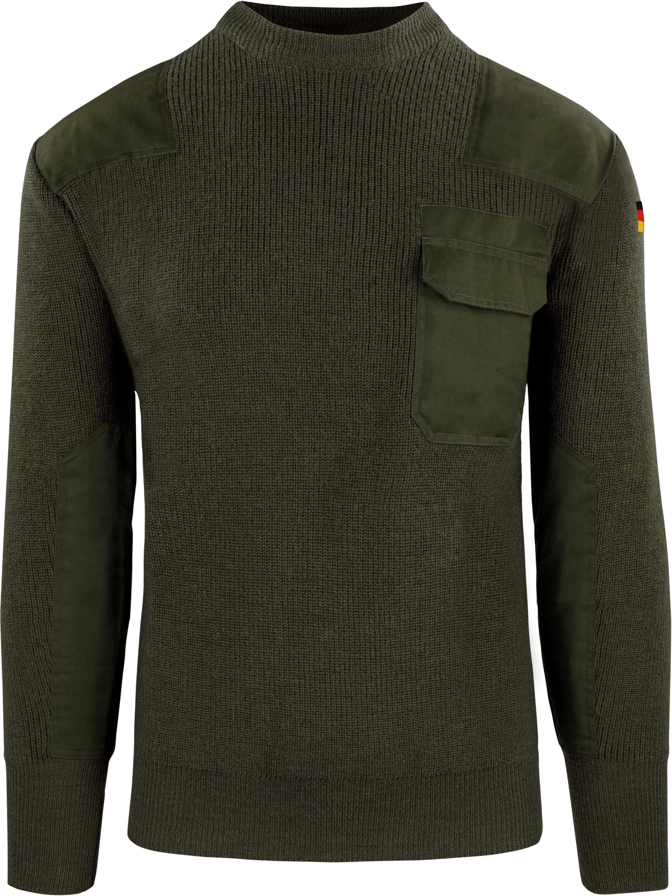 normani Strickpullover Herren BW-Pullover mit Schurwolle Barntrup Bundesweh günstig online kaufen