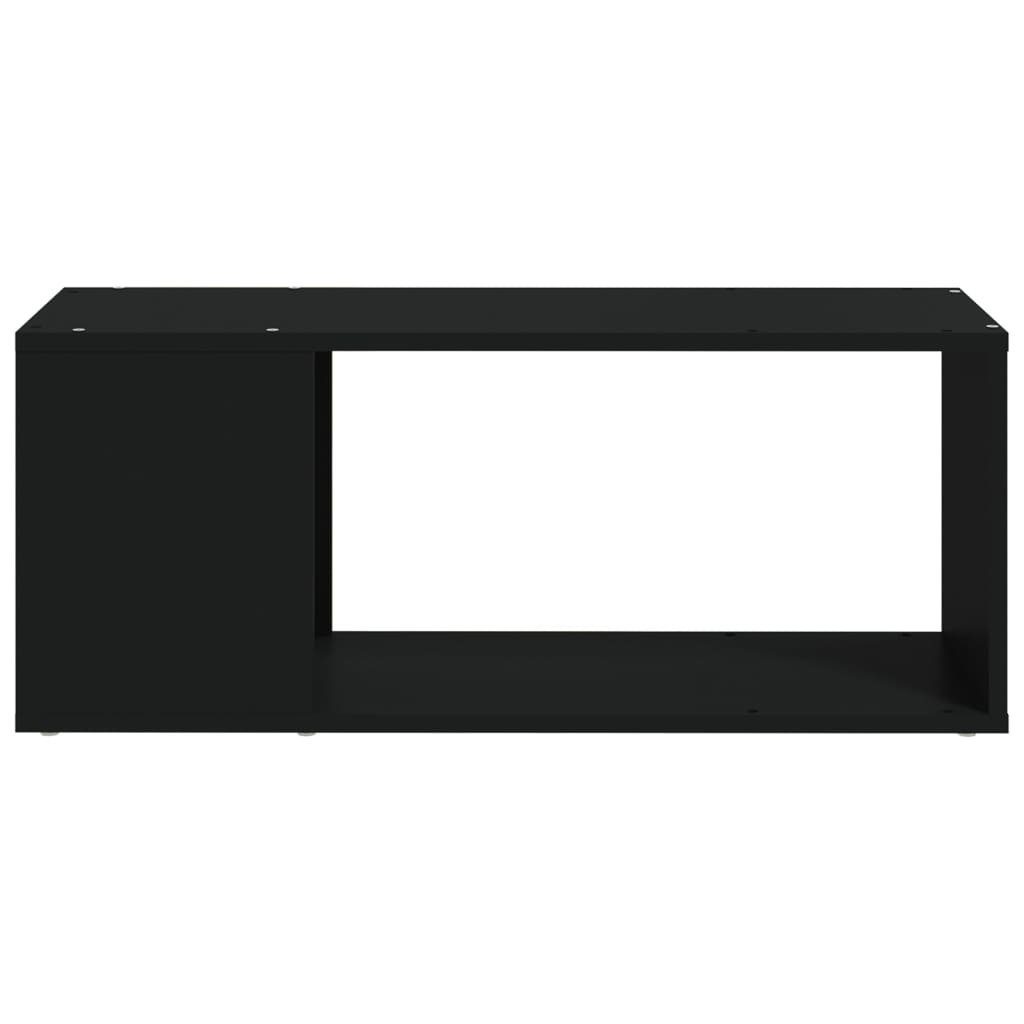 80x24x32 TV-Schrank Schwarz Holzwerkstoff (1-St) cm TV-Schrank vidaXL