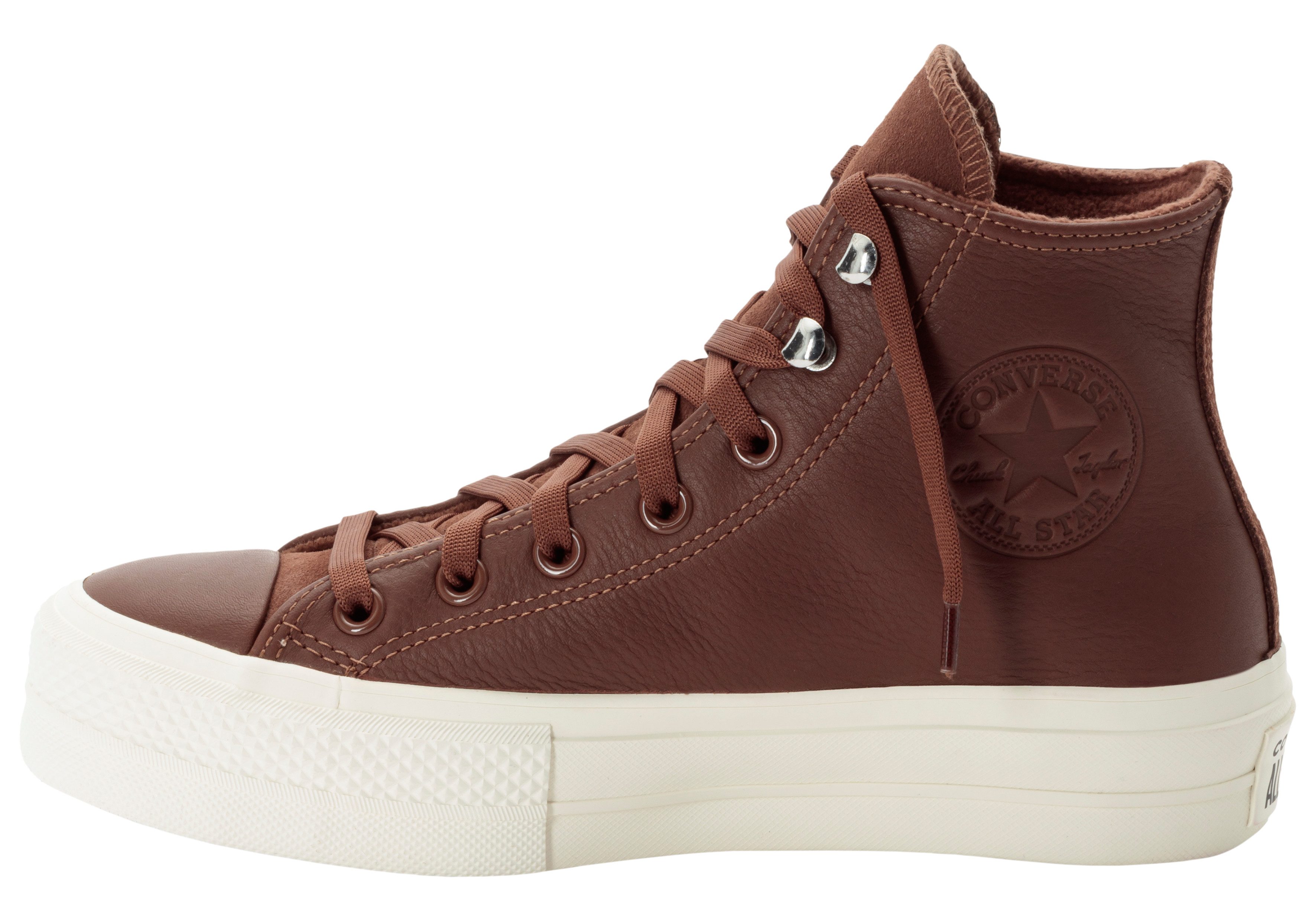 Converse CHUCK TAYLOR ALL STAR LIFT PLATFORM WATER REPELLENT LEATHER Sneake günstig online kaufen