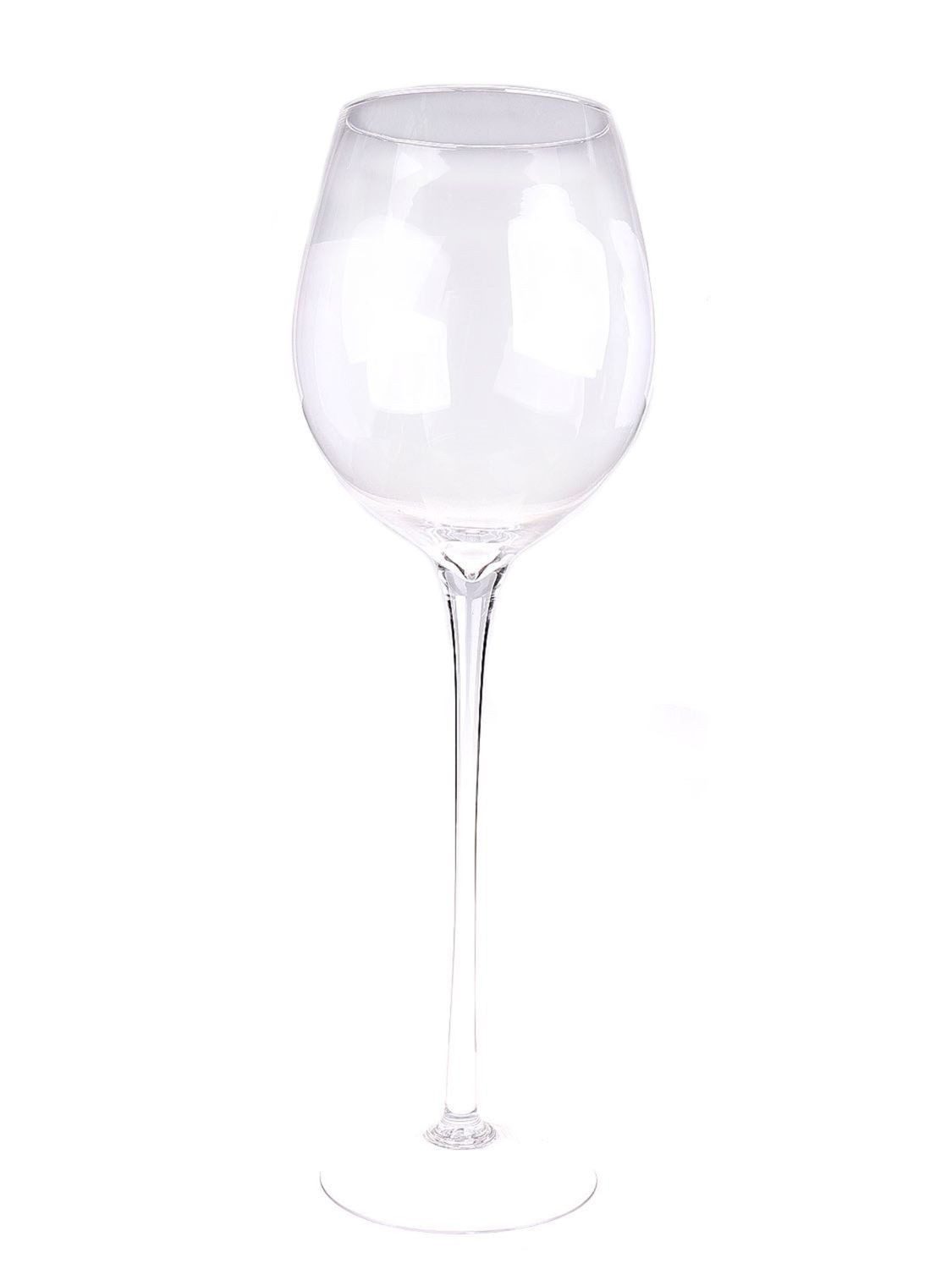 INNA-Glas Weinglas XXL Stielglas ROGER, klar, 70cm, Ø17cm/Ø23cm, Glas