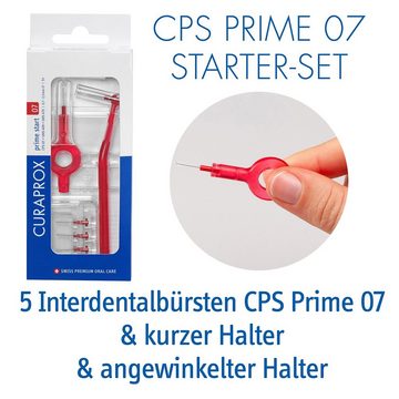 CURAPROX Interdentalbürsten Interdentalbürsten CPS prime Start Set, 5 Bürsten mit 2 Haltern
