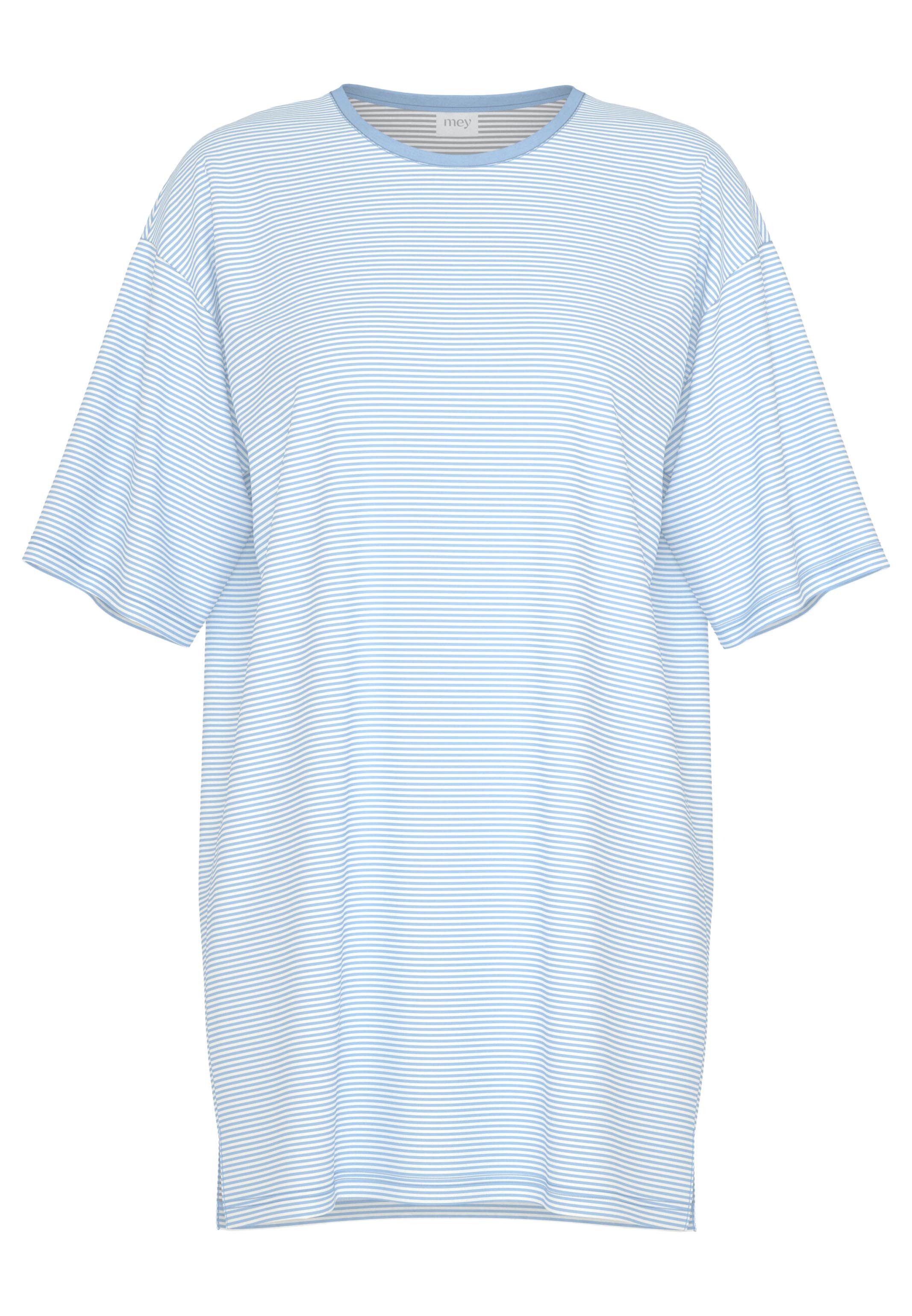 Mey Nachthemd Simple Stripes (1-tlg) Nachthemd - Baumwolle - Atmungsaktiv - 100 % weiche Baumwolle