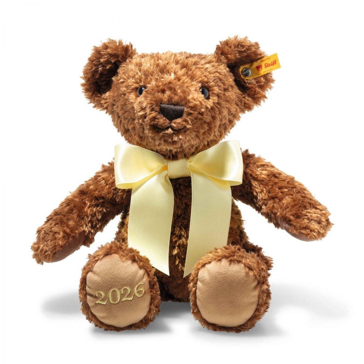 Steiff Kuscheltier Kuscheltier Jahresbär Cosy 2026 Braun (34cm)