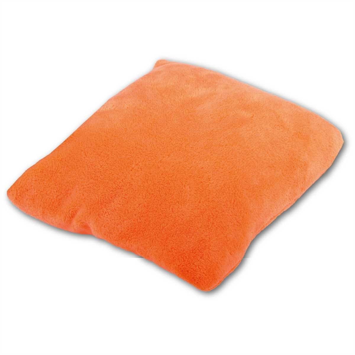 Innenkissen Kissenbezüge, (60x60 cm) Flauschbezug u. Orange wahlweise Bestlivings, ohne Kissenbezug mit (Dekokissen) /