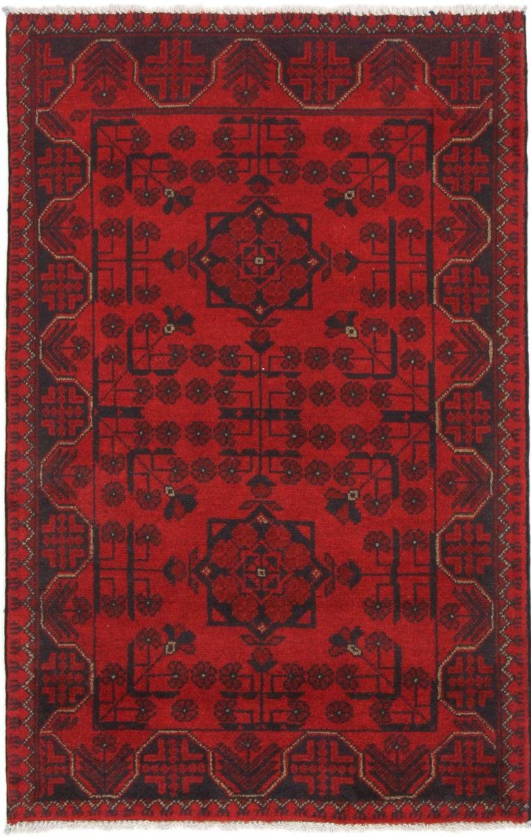 Orientteppich Khal Mohammadi 119x78 Handgeknüpfter Orientteppich, Nain Trading, rechteckig, Höhe: 6 mm