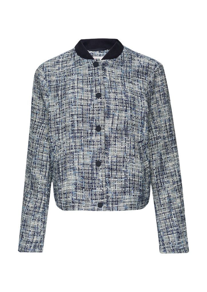 s.Oliver Bouclèjacke mit Metallic-Garn günstig online kaufen