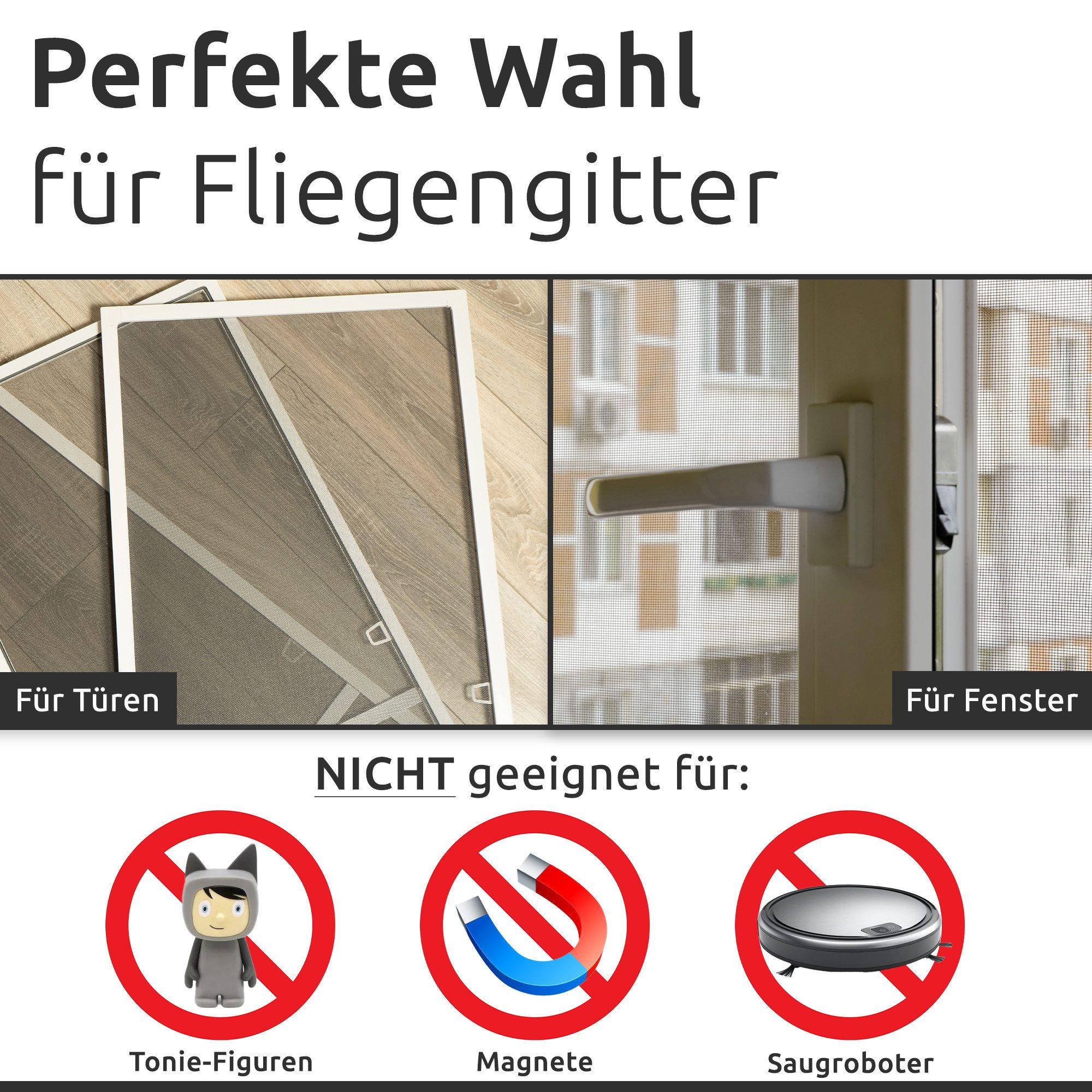 ECENCE Magnet Magnetband selbstklebend A+ B für Fliegengitter – Bild 5 von 5