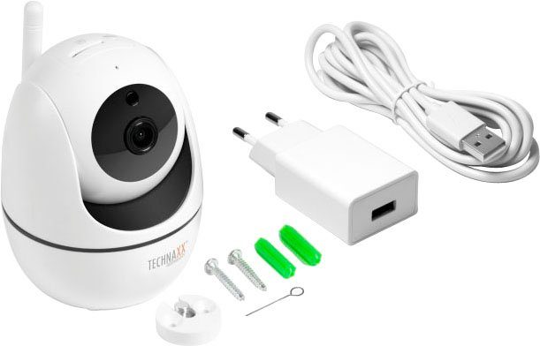Technaxx Überwachungskamera TX-146 Full HD WLAN IP PT Innenkamera (Innenbereich)