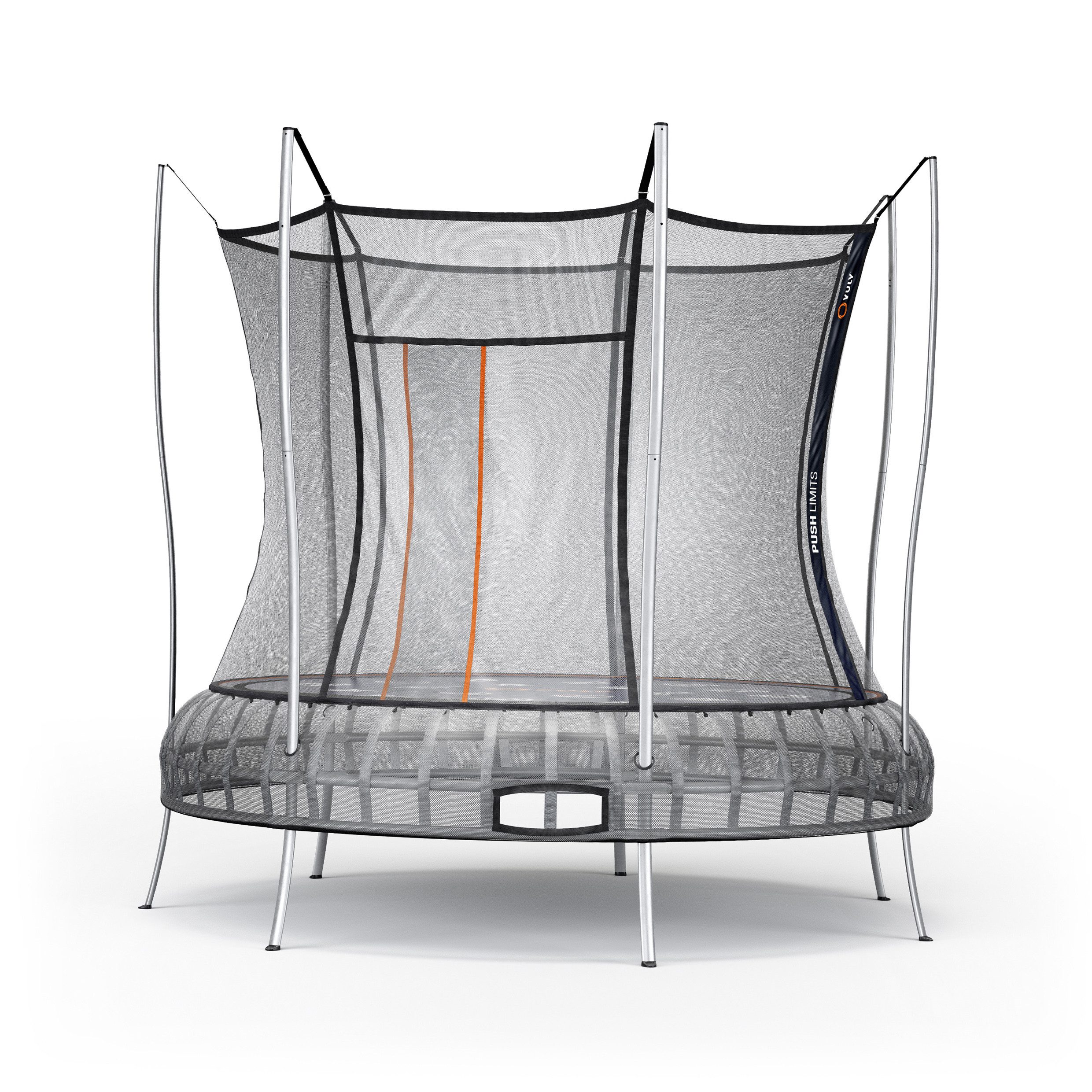 Vuly Gartentrampolin Thunder Trampolin M, Ø 292 cm, mit Blattfedern