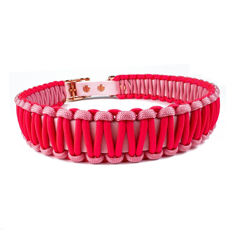 Tierluxe Hunde-Halsband Lori, Biothane Paracord, Handgemacht