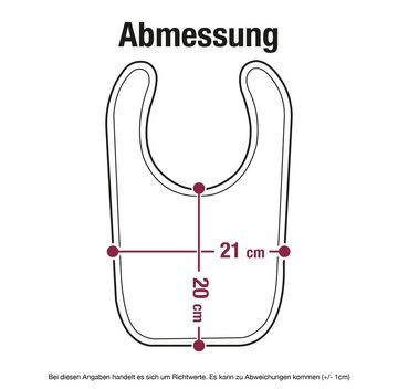 Shirtracer Lätzchen Ich habe eine verrückte Patentante - Geschenk, Patentante