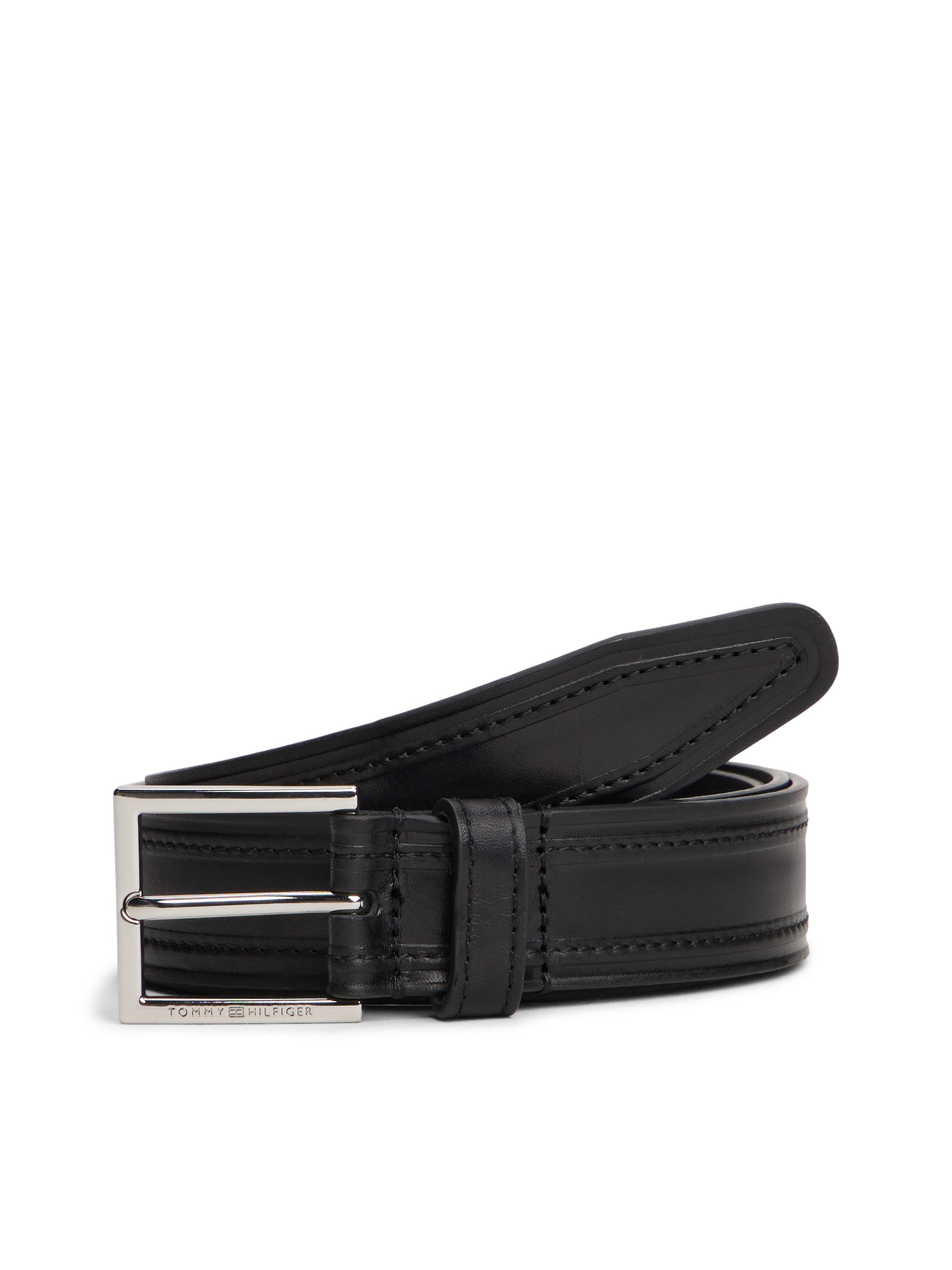 Tommy Hilfiger Ledergürtel HUDSON EMBOSS LEATHER 3.0 Größenverstellbar günstig online kaufen