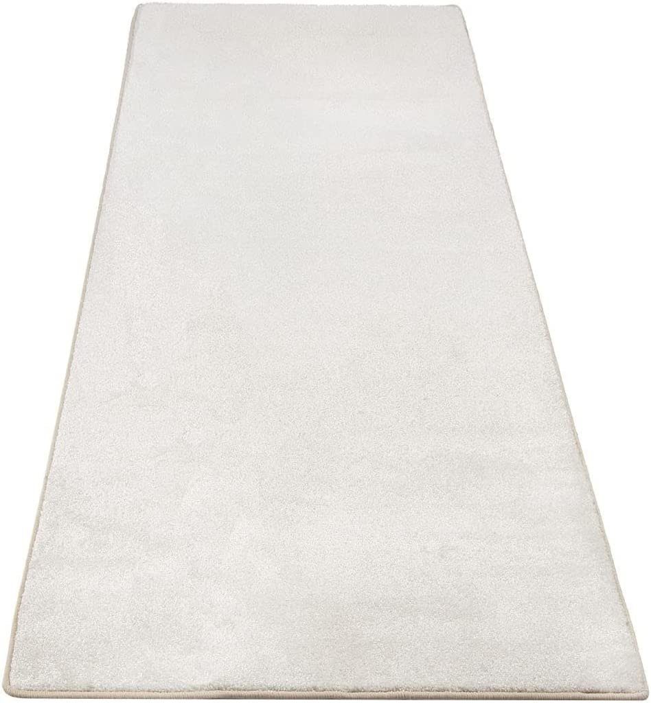 Floordirekt Hochflor-Bettumrandung Sundae, 6 Farben & 3 Größen, Teppichläufer, ideal im Schlafzimmer, Höhe 13.5 mm, (3-tlg), Velours