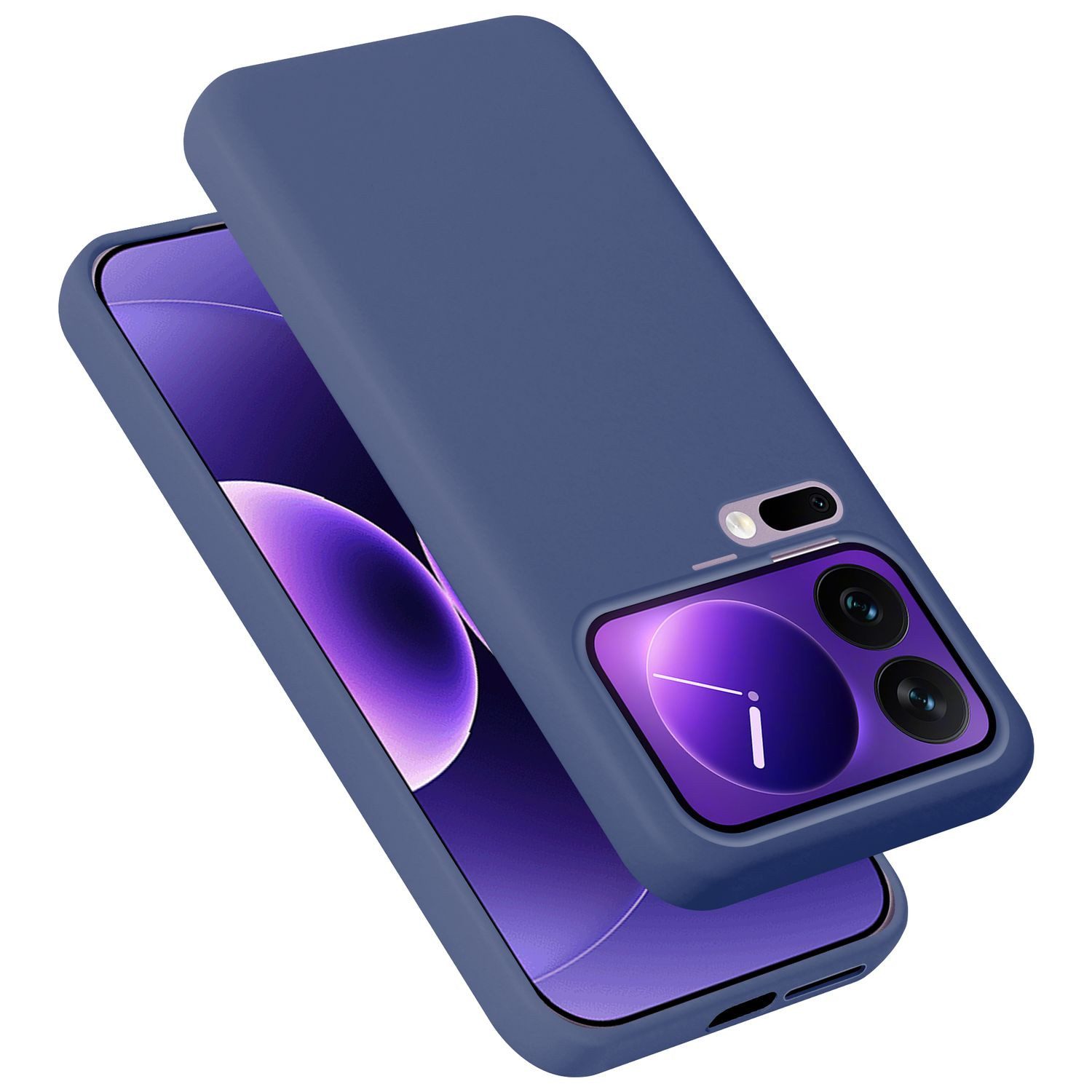 Cadorabo Handyhülle für Xiaomi 17 Pro Hülle Xiaomi 17 Pro, Hülle TPU Silikon Schutzhülle Flexible Handyhülle Cover Case