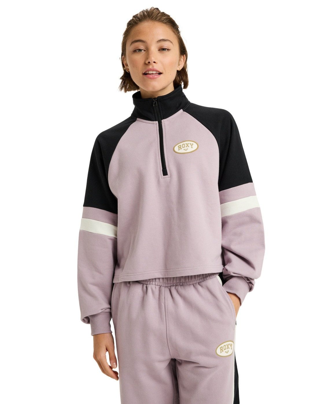 Roxy Sweatshirt Essential Energy Boxy Half Zip