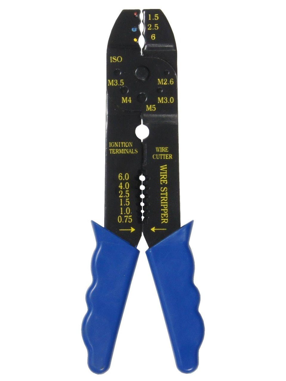 CON:P Kabelzange Werkzeyt Kabelschuh-Klemm-Abisolierzange 210 mm
