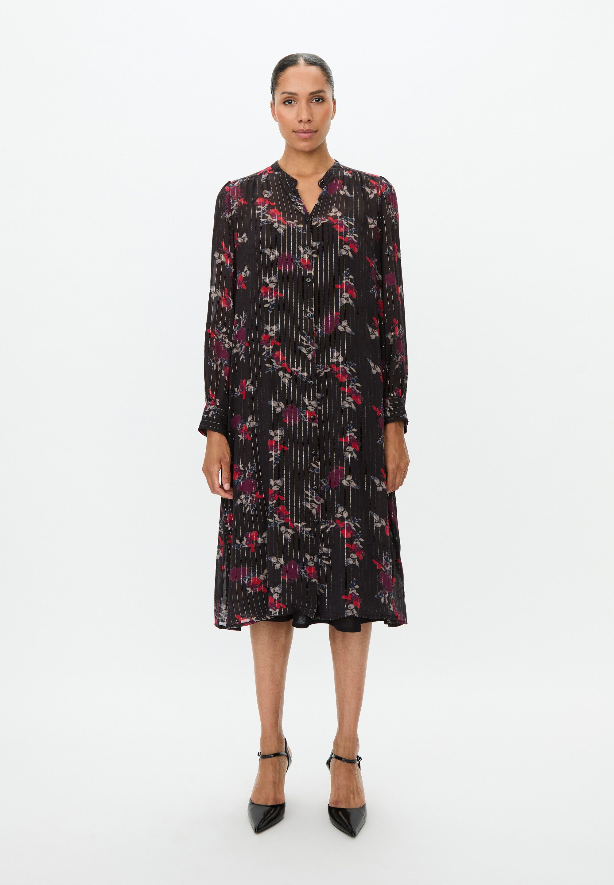 Masai Minikleid MaNuriel - slipdress schwarz Unterkleid mit dünnen Riemen