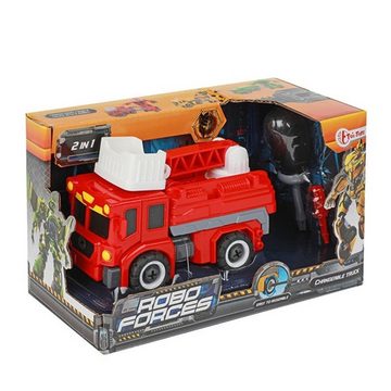 Toi-Toys Roboter Feuerwehr Auto Roboter Transformer ROBOFORCES