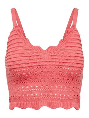 JACQUELINE de YONG Shirttop Gestricktes Crop Top JDYIDA 4975 in Rosa-2