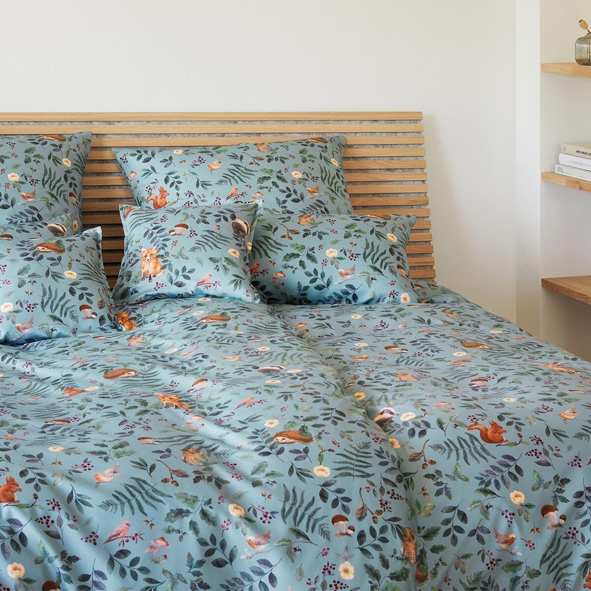 Elegante Bettwäsche Hide, Mako Satin, 1 teilig, Bettbezug