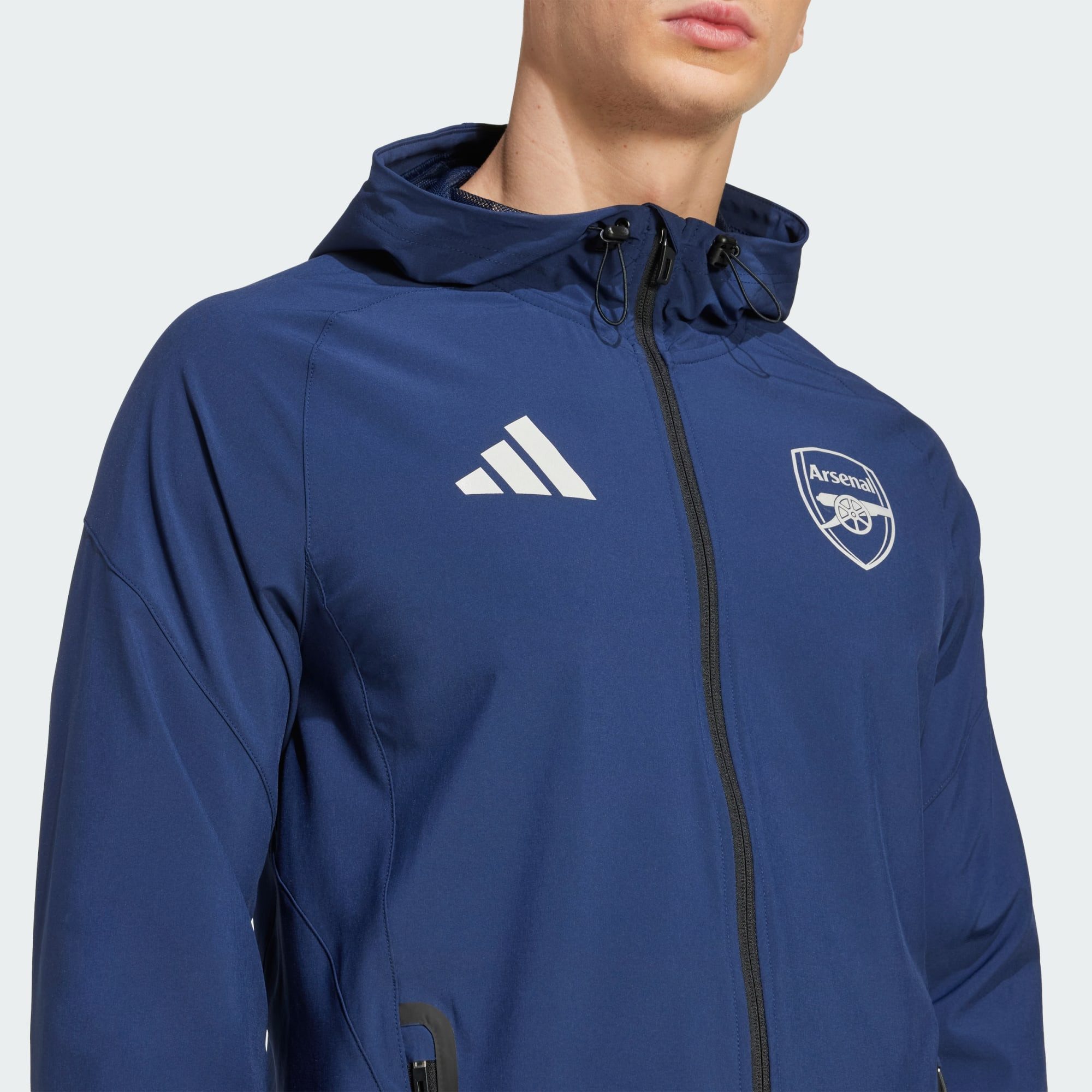 adidas Performance Trainingstop ARSENAL TIRO 25 COMPETITION VIS TECH TRAVEL JACKE (1-tlg)