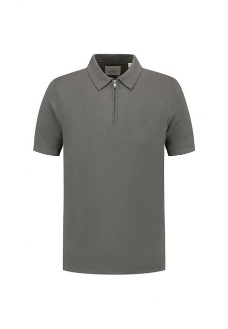 Dstrezzed Poloshirt – Casual Polo-Shirt - Baumwoll Polo einfarbig – Zip Po günstig online kaufen