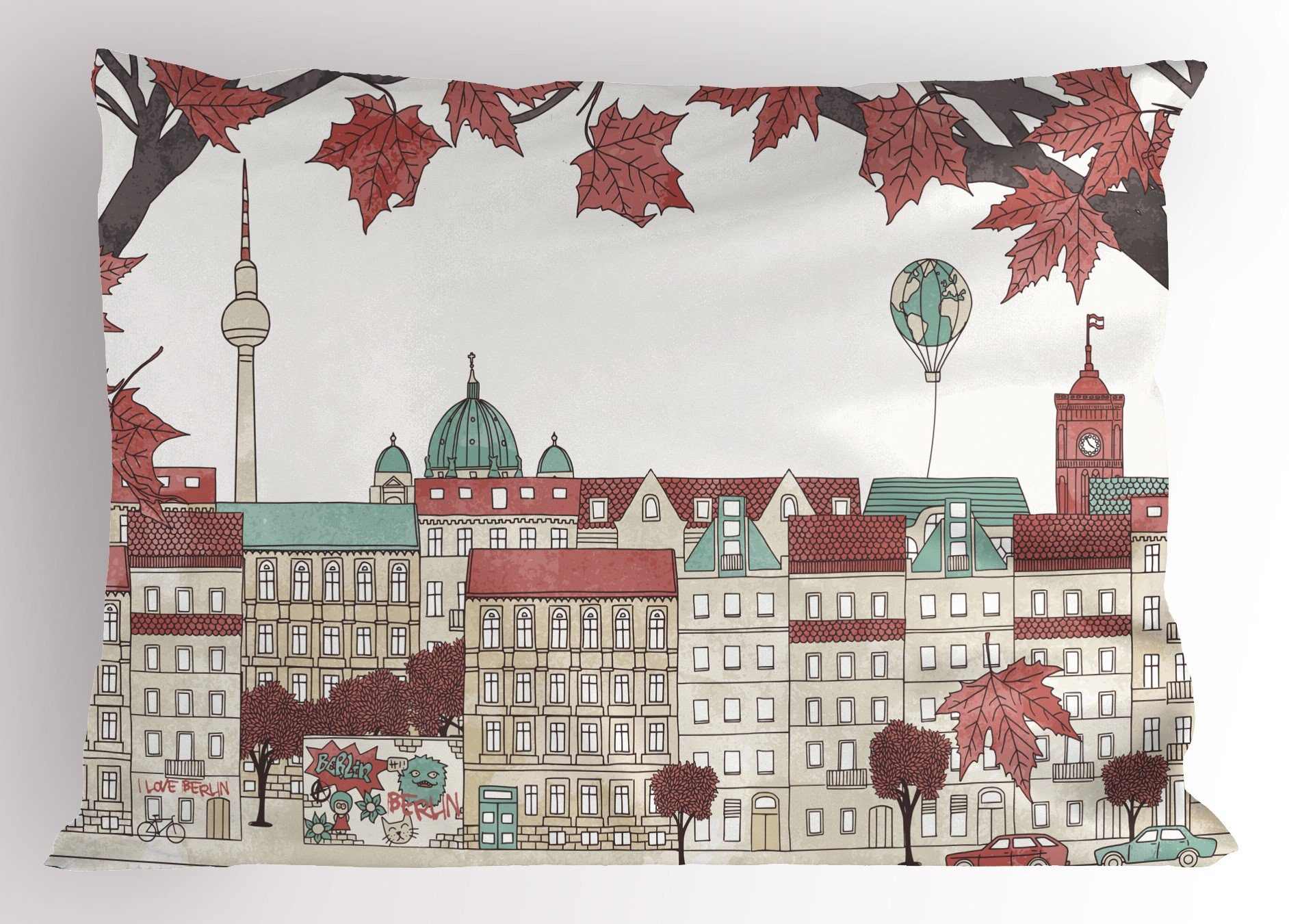 Abakuhaus Kissenbezüge Dekorativer Standard Gedruckter Kissenbezug, günstig online kaufen