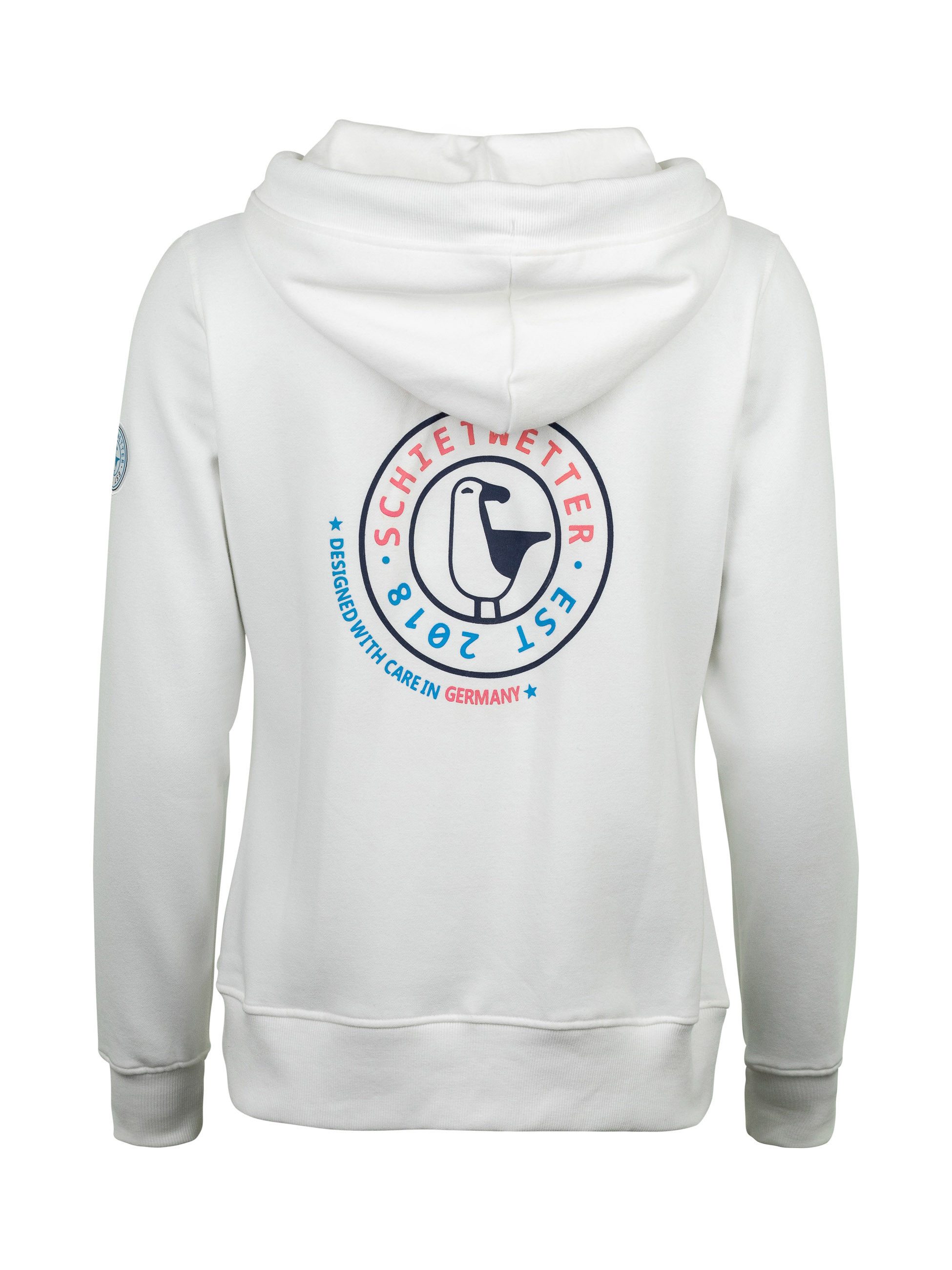 Schietwetter Kapuzenpullover Damen "Milli Möwe" günstig online kaufen