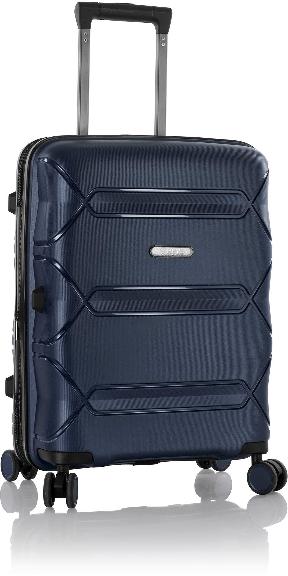 Heys Hartschalen-Trolley Milos cm, 53 blau, navy 4 Rollen