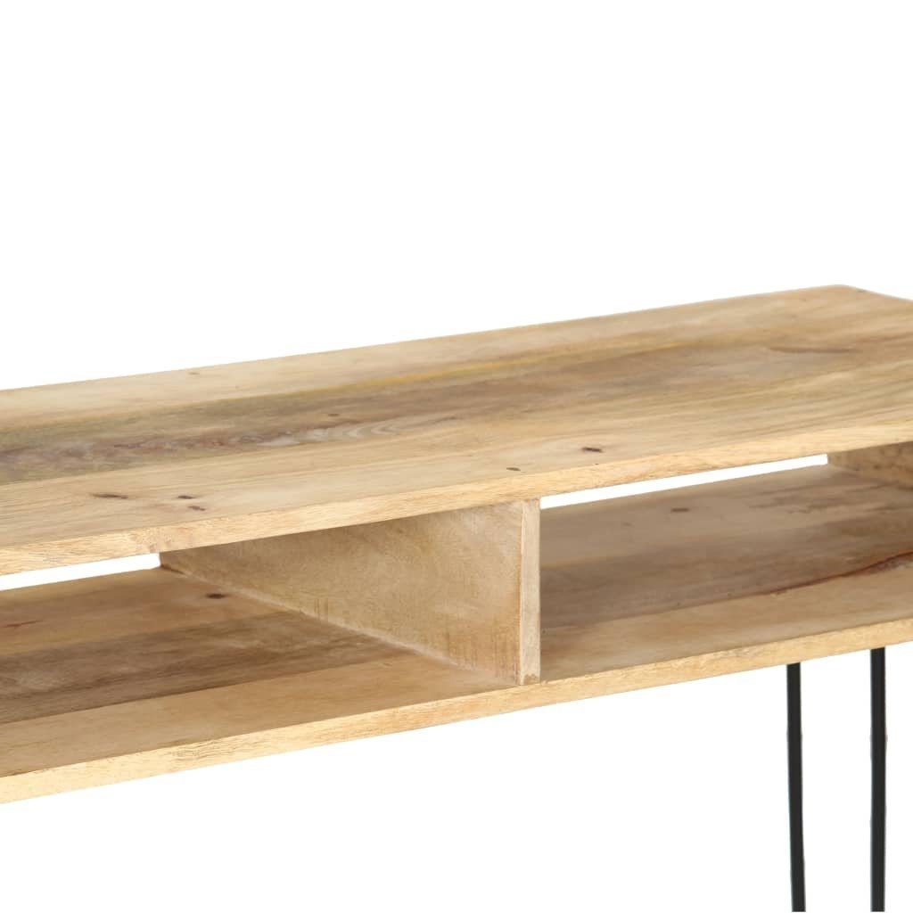 vidaXL Beistelltisch Konsolentisch Mangoholz Massiv x 76 115 35 x cm