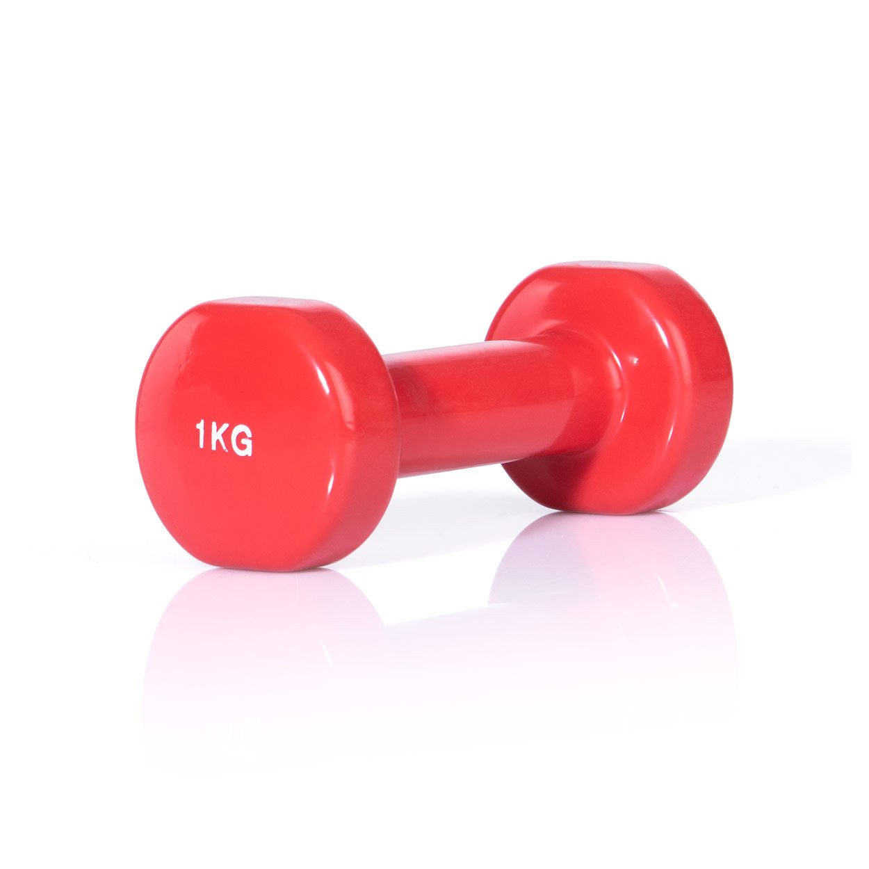 Sport-Tec Hantel Fausthantel, 1 kg, rot, Stück