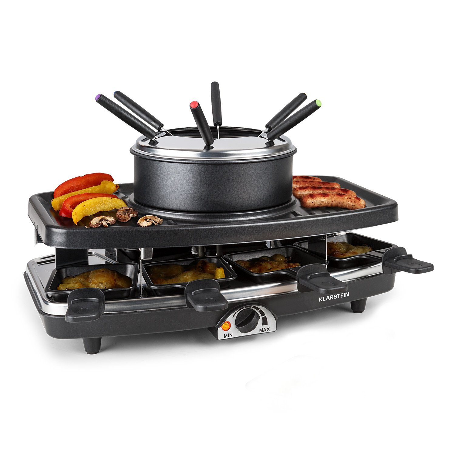 Klarstein Raclette und Fondue-Set Entrecote