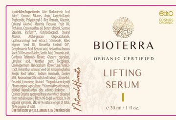 BIOTERRA Gesichtsserum Bio Lifting Serum 30ml mit Soforteffekt für straffe und pralle Haut, 1-tlg.