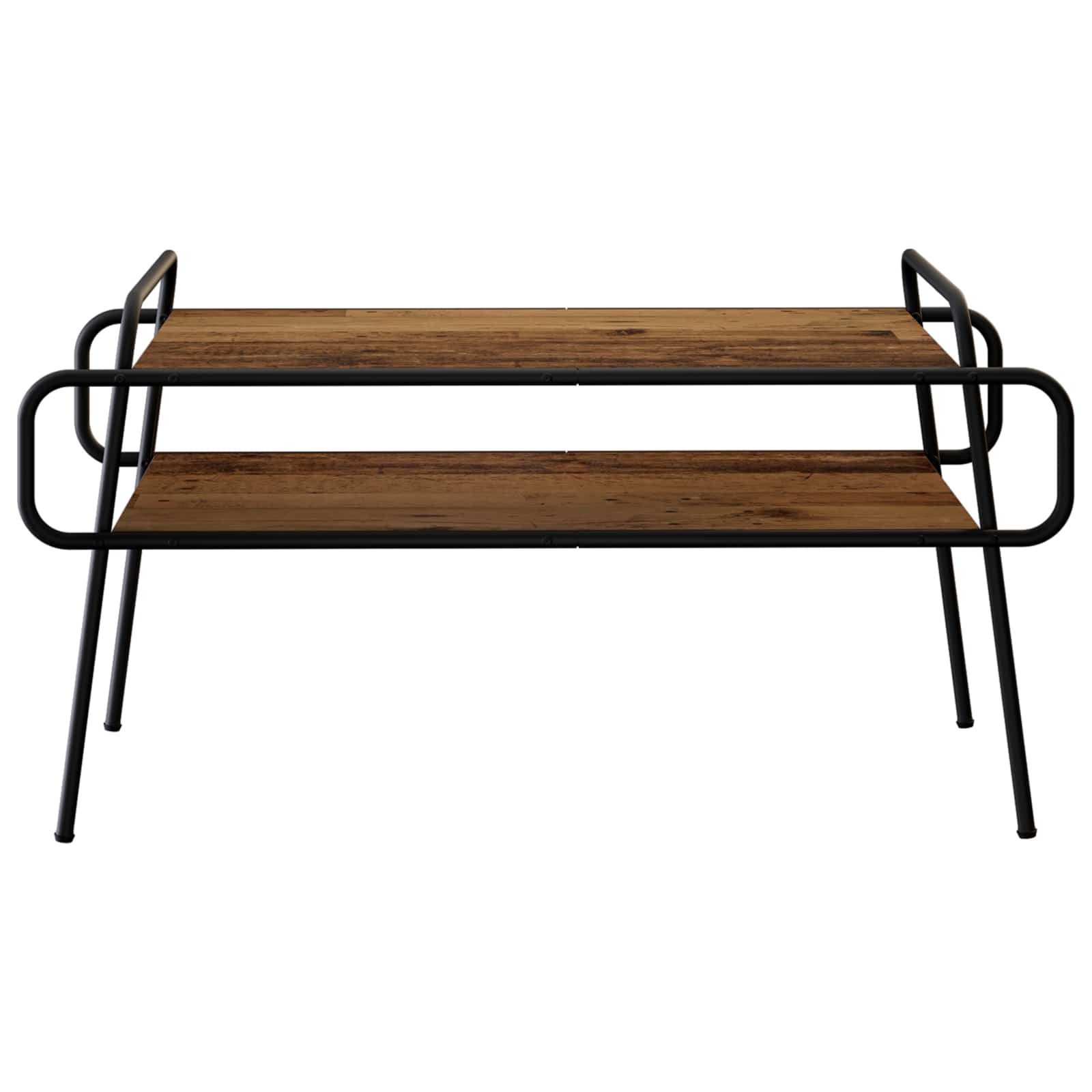 vidaXL Couchtisch Couchtisch Altholz 100 x 50 x 51 cm Holzwerkstoff (1-St)