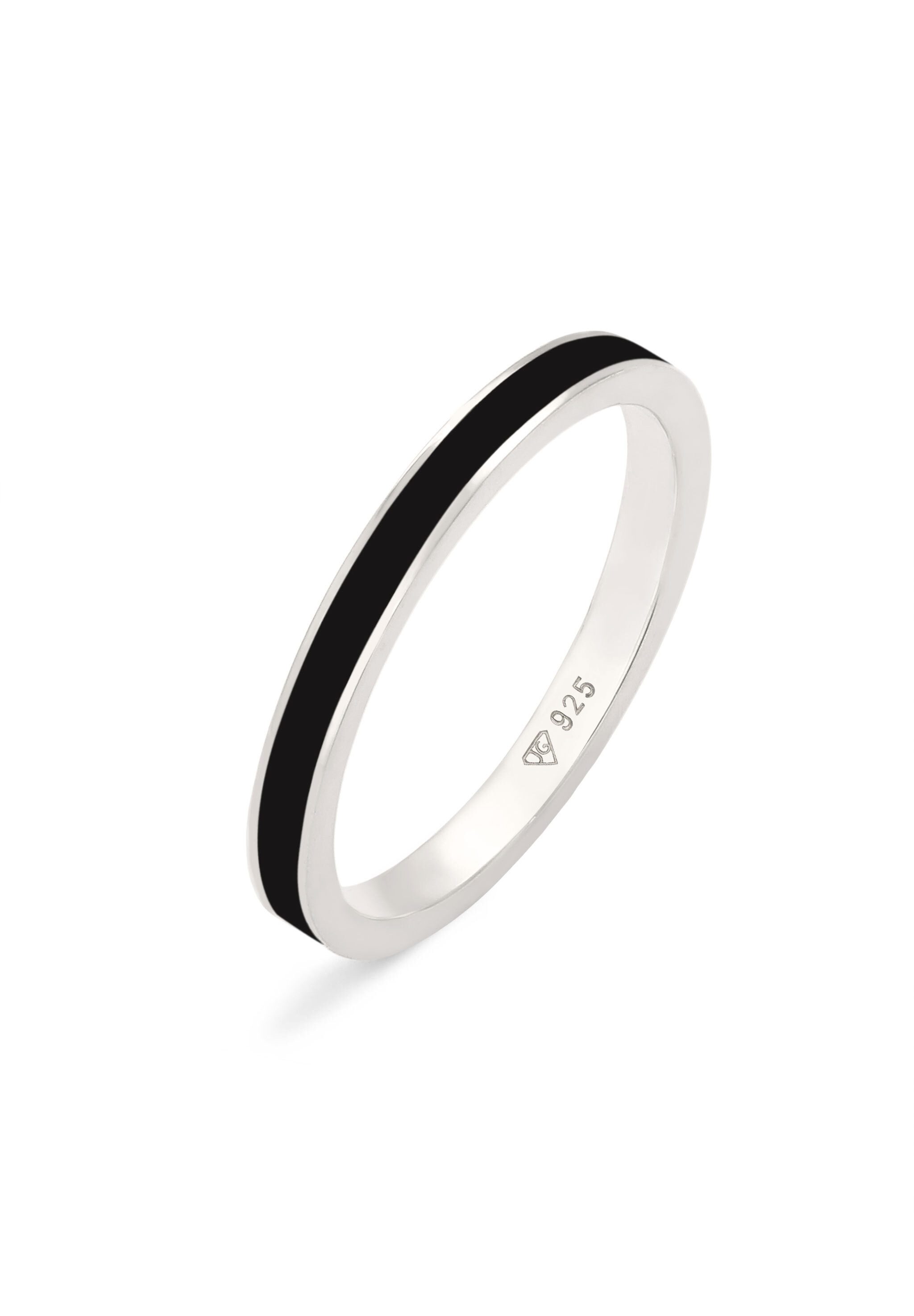 Elli Fingerring Stapelring Basic Emaille 925 günstig online kaufen