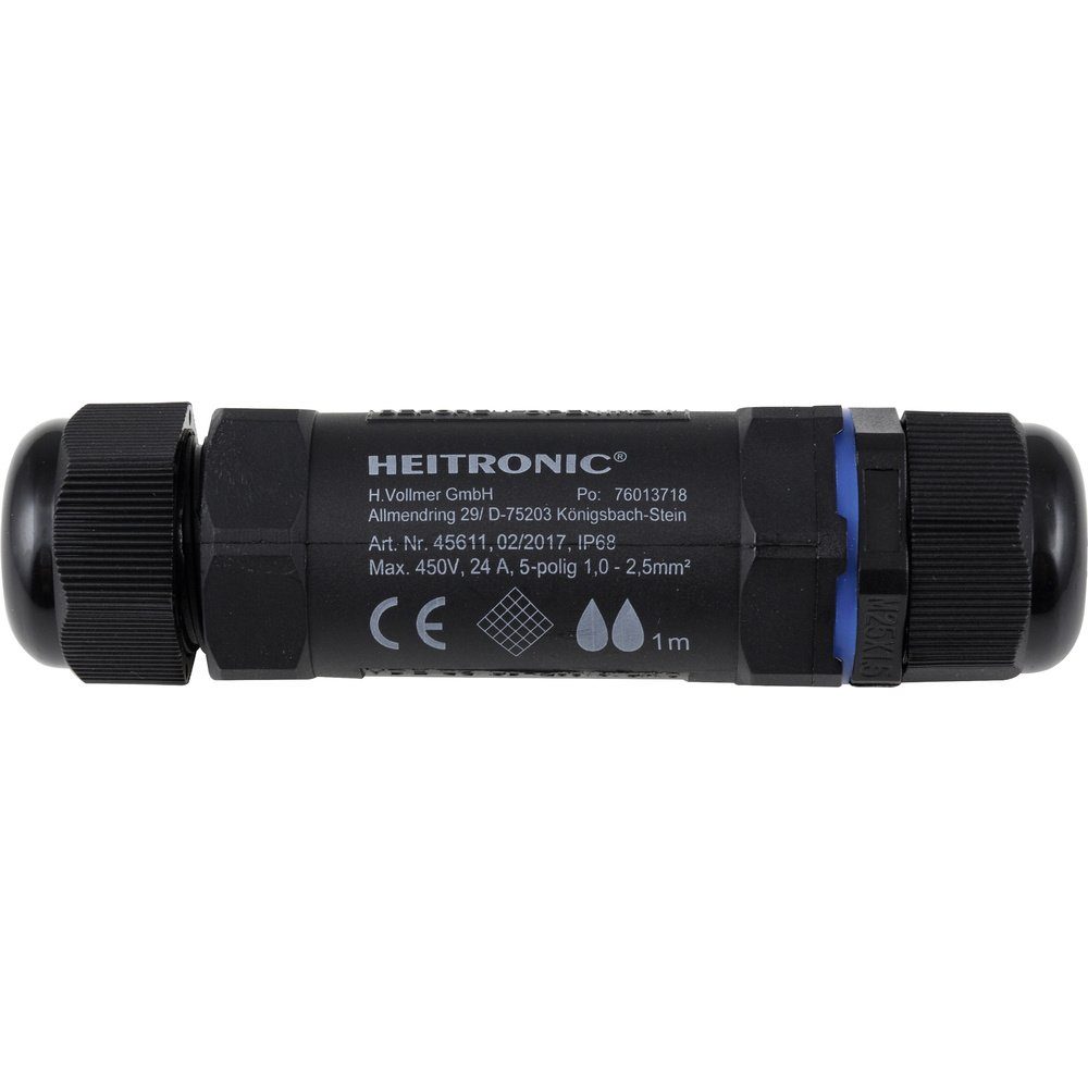 HEITRONIC Kabelverbinder-Меню Heitronic 45611 Kabelverbinder mit Schraubklemmen (L x B) 130 mm x 32