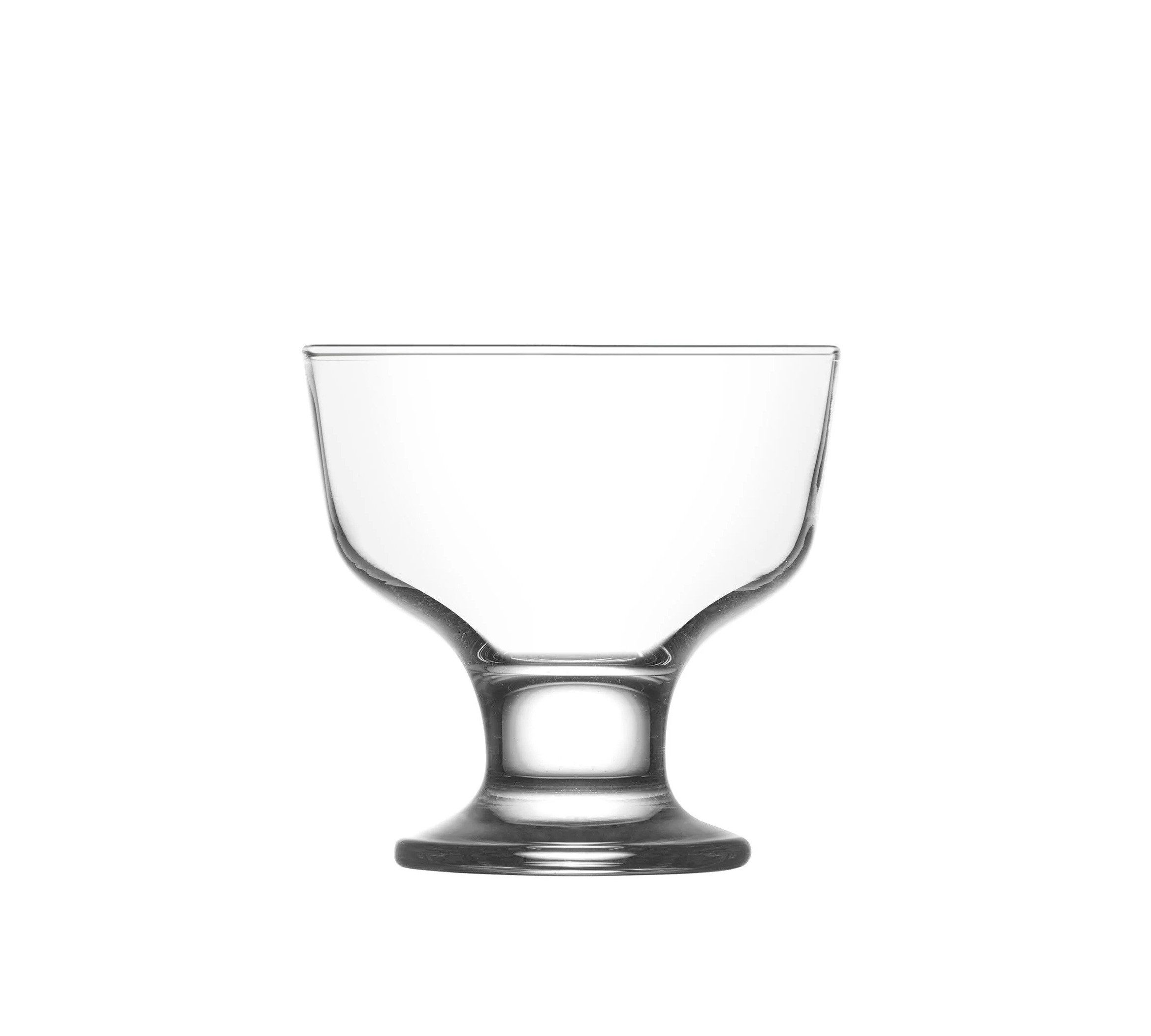 LAV Dessertschale Destina Dessertschalen 3er Set - 285 ml, stilvoll für Dessert & Eis, Glas, (Set, 3-tlg), 3-teilig
