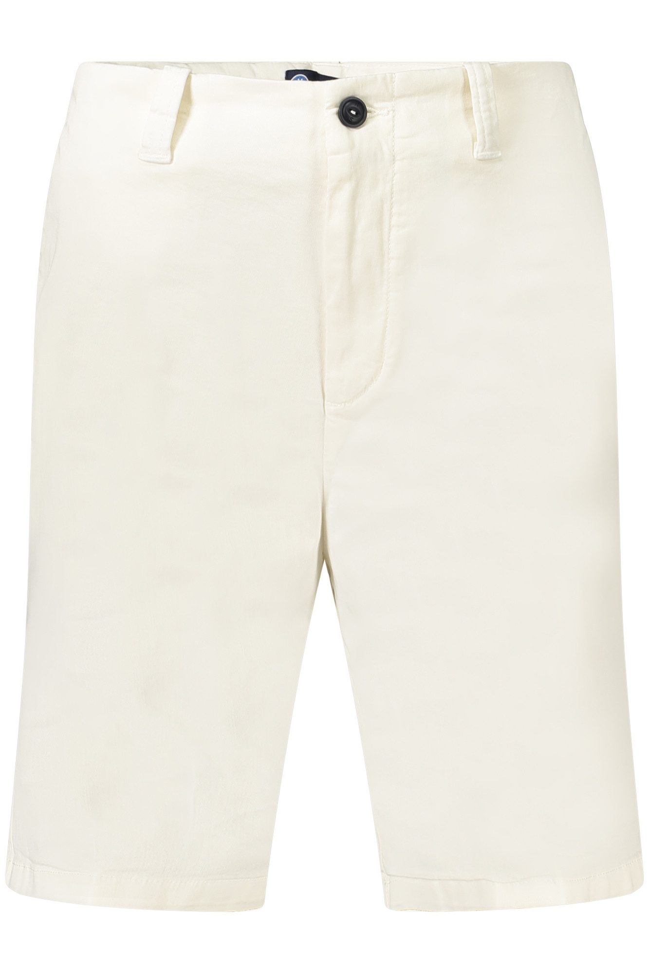 North Sails 5-Pocket-Hose Exklusive Damen Shorts: Weiß, Kurz, Schmal, 3 Taschen, Reißverschlus