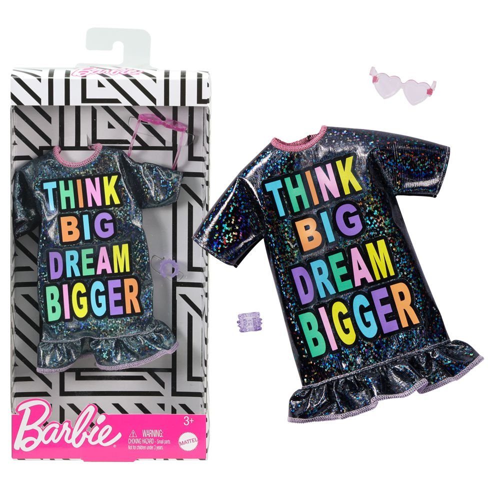 Barbie Puppenkleidung Set Dream Bigger Barbie Puppen-Kleidung Mattel Trend Mode