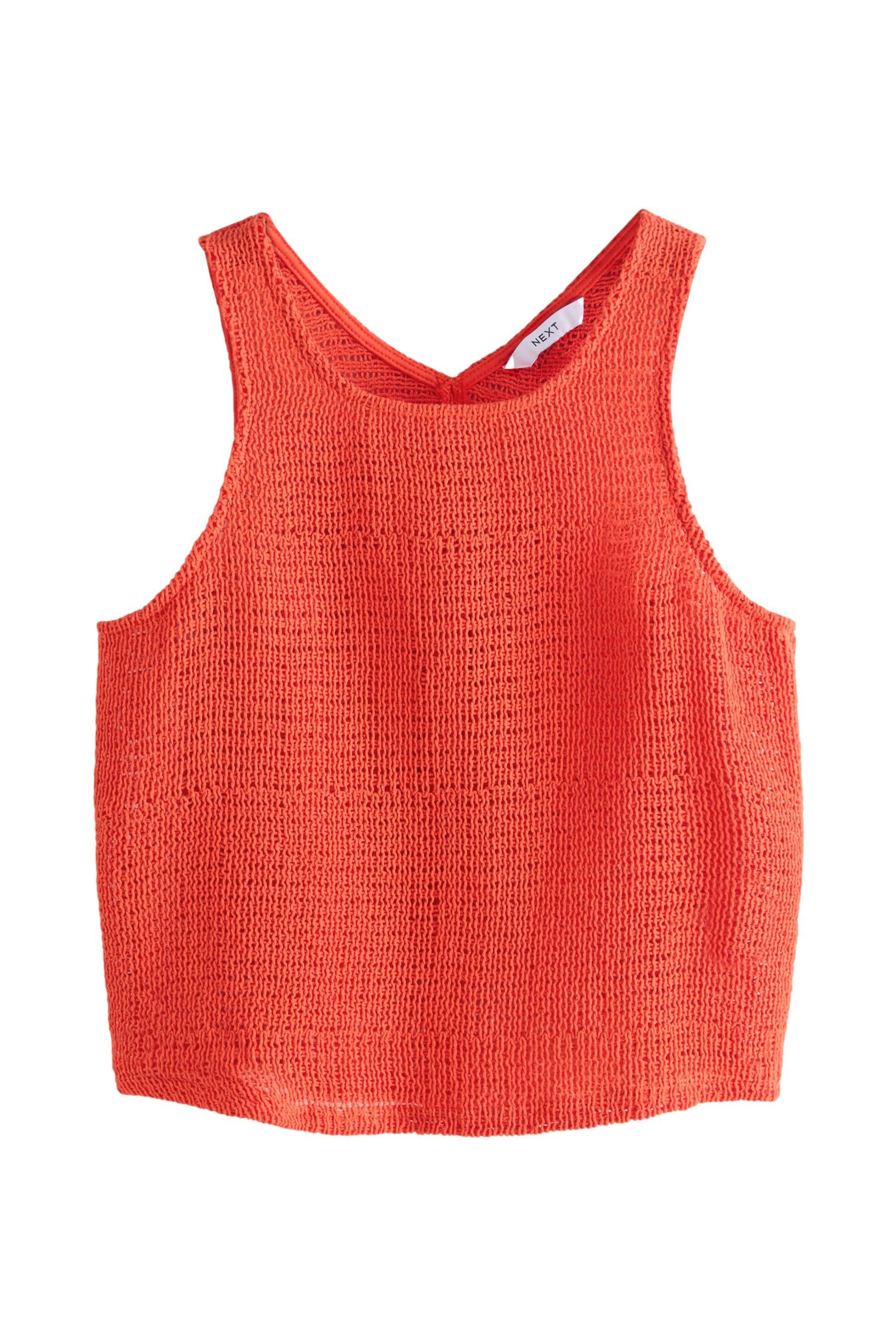 Trägertop Häkel-Tanktop