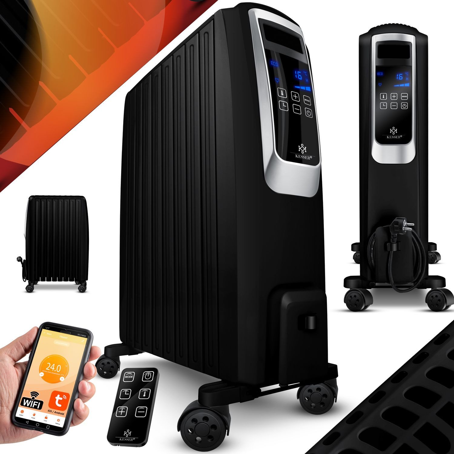 KESSER Ölradiator, 2000 W, Ölradiator mit günstig online kaufen