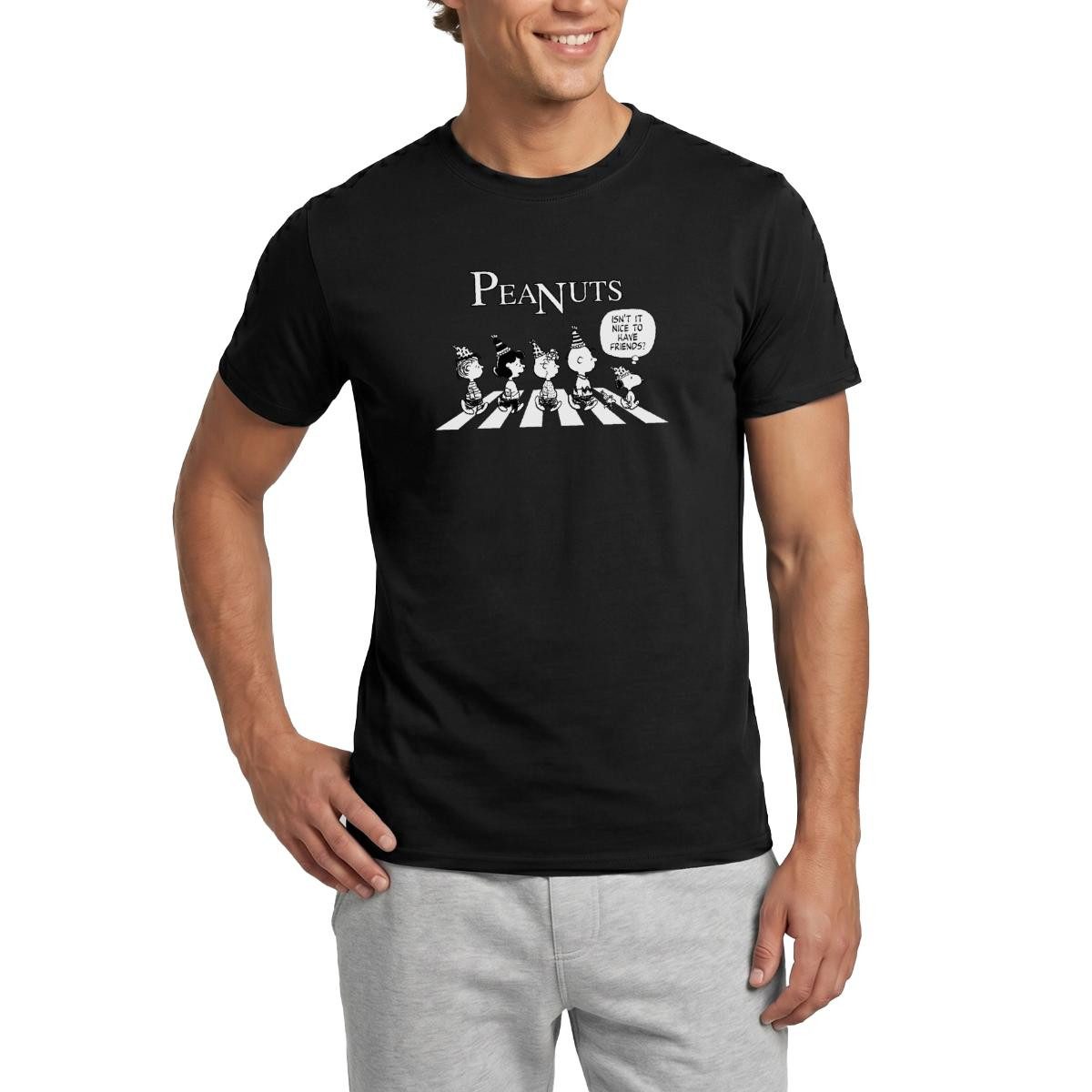 T-Shirt Peanuts Snoopy, Charlie, Stella & Lucy Geburtstag Männer T-Shirt