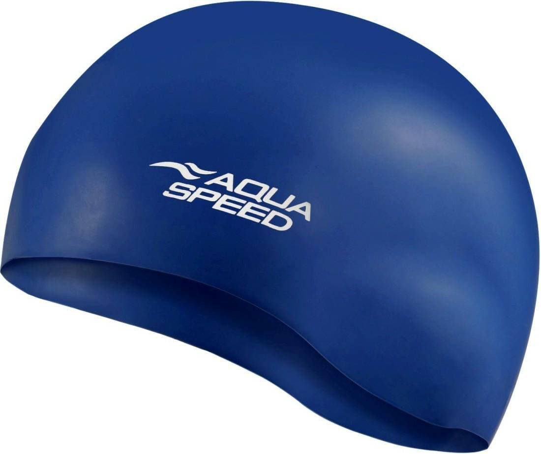Aqua Speed Badekappe Silikon Badehaube Mono-Farbton Hautfreundlich & wasserfest, Chlorresistent & dehnbar – Für Pool, Wassersport & Sauna