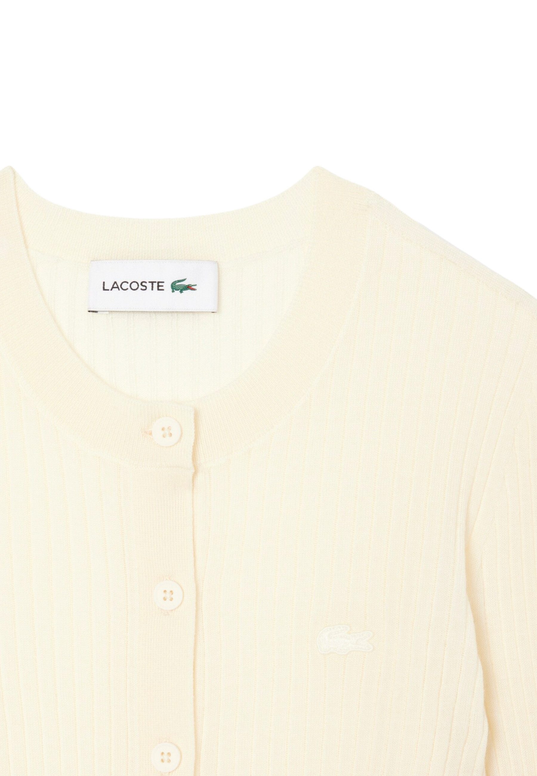 Lacoste Cardigan Strickjacke Cardigan Knopfverschluss (1-tlg)