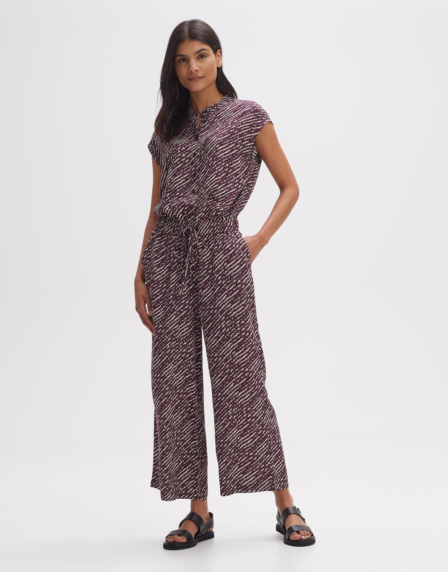 OPUS Jumpsuit Marello lockere Passform