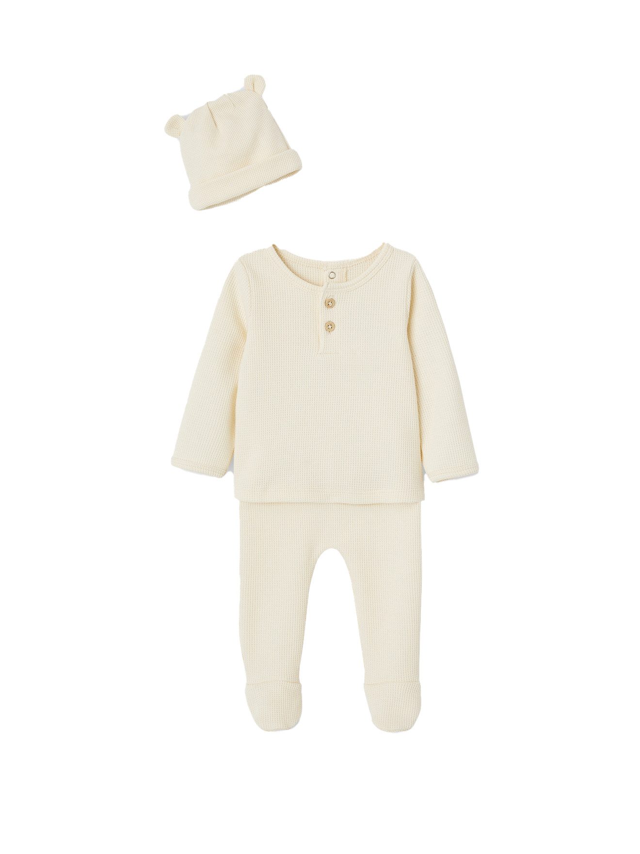 vertbaudet Ползунки 3-teiliges Baby-Set für Neugeborene